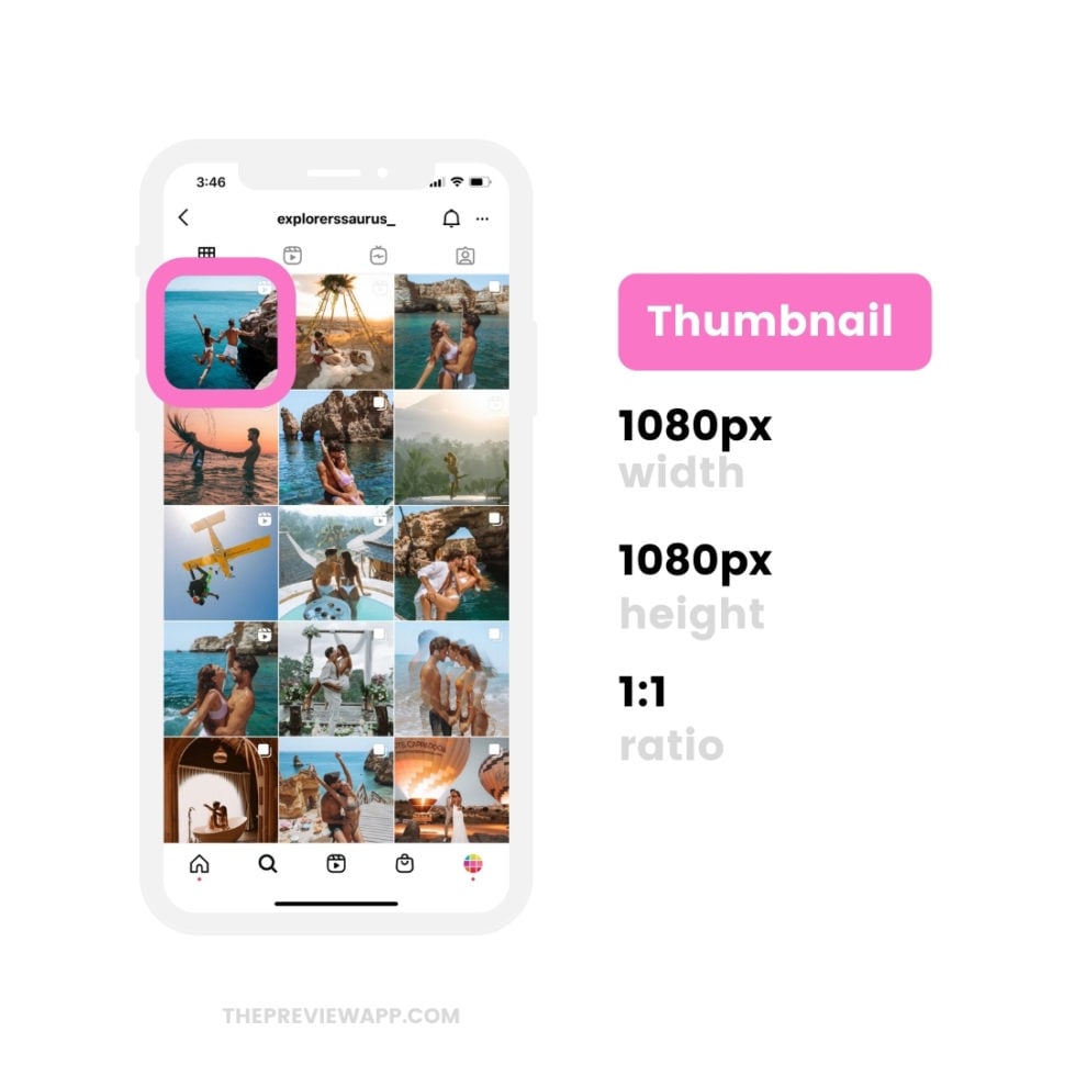 New Instagram Reels Sizes Dimensions Safe Ratios