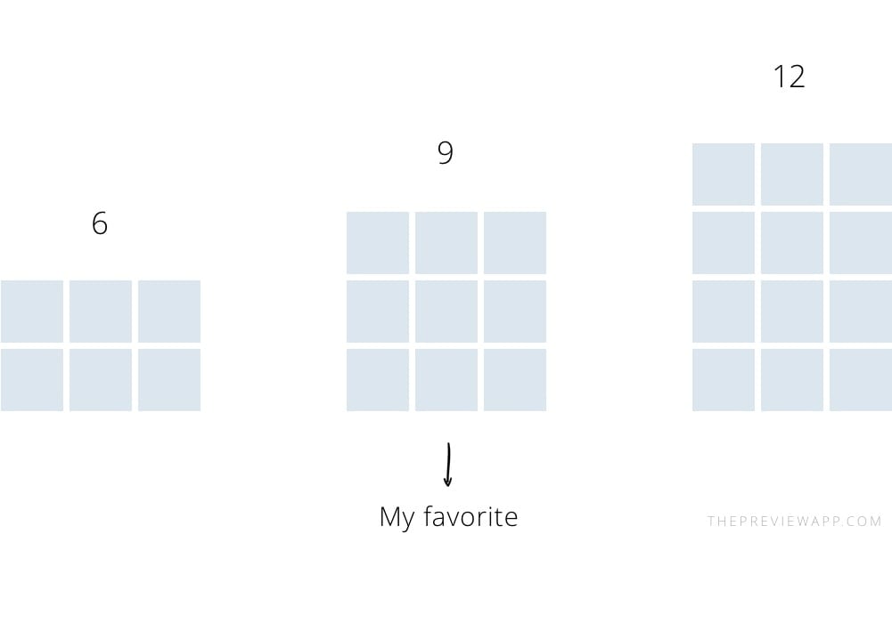 instagram grid size