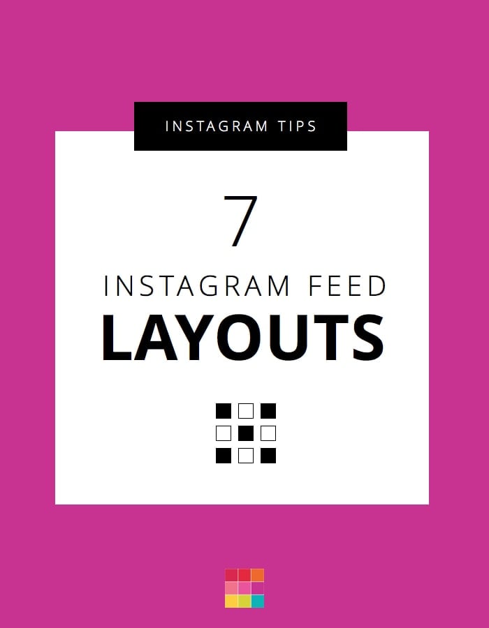 instagram grid layout ideas