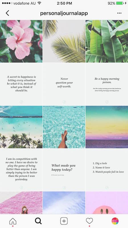 free instagram grid planner