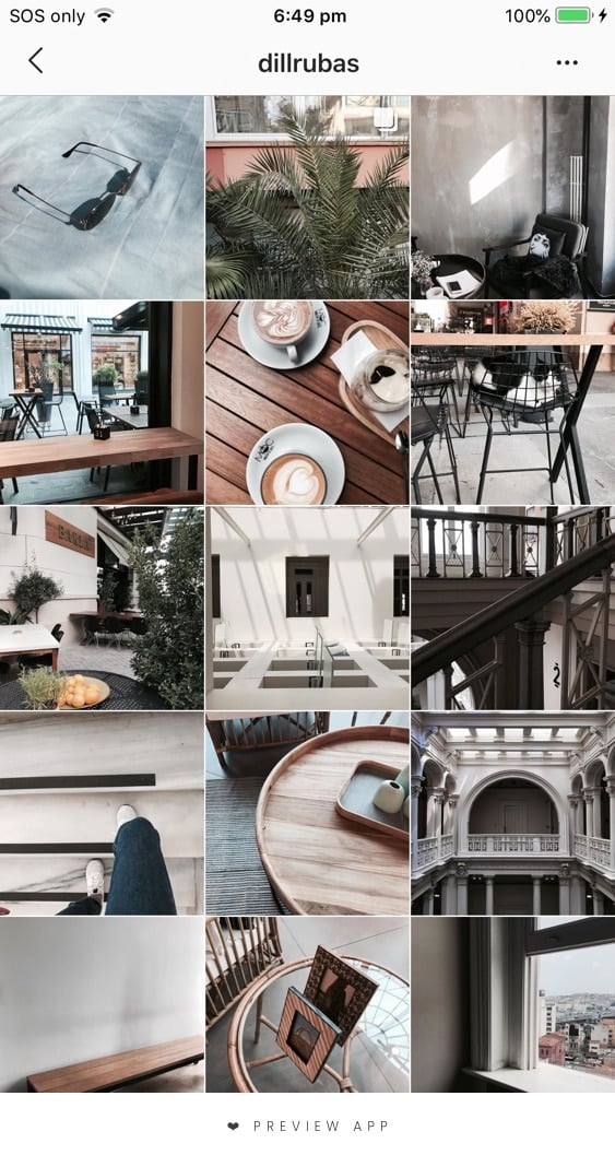 21 Instagram Theme Ideas Using Preview App Editing Tips