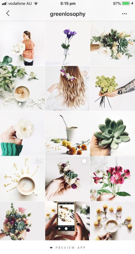 21 Instagram Theme Ideas Using Preview App Editing Tips 4050