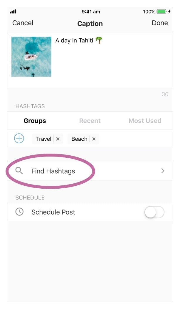 press o!   n find hashtags to open the instagram hashtag generator - instagram has!   htag generator