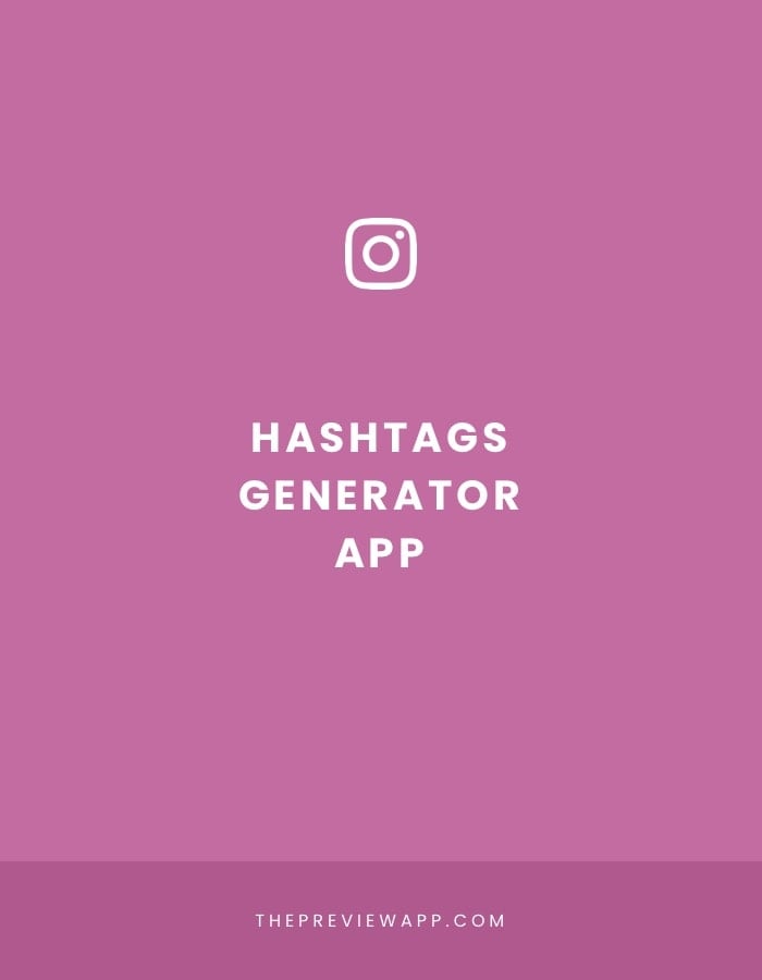 Hashtag Generator