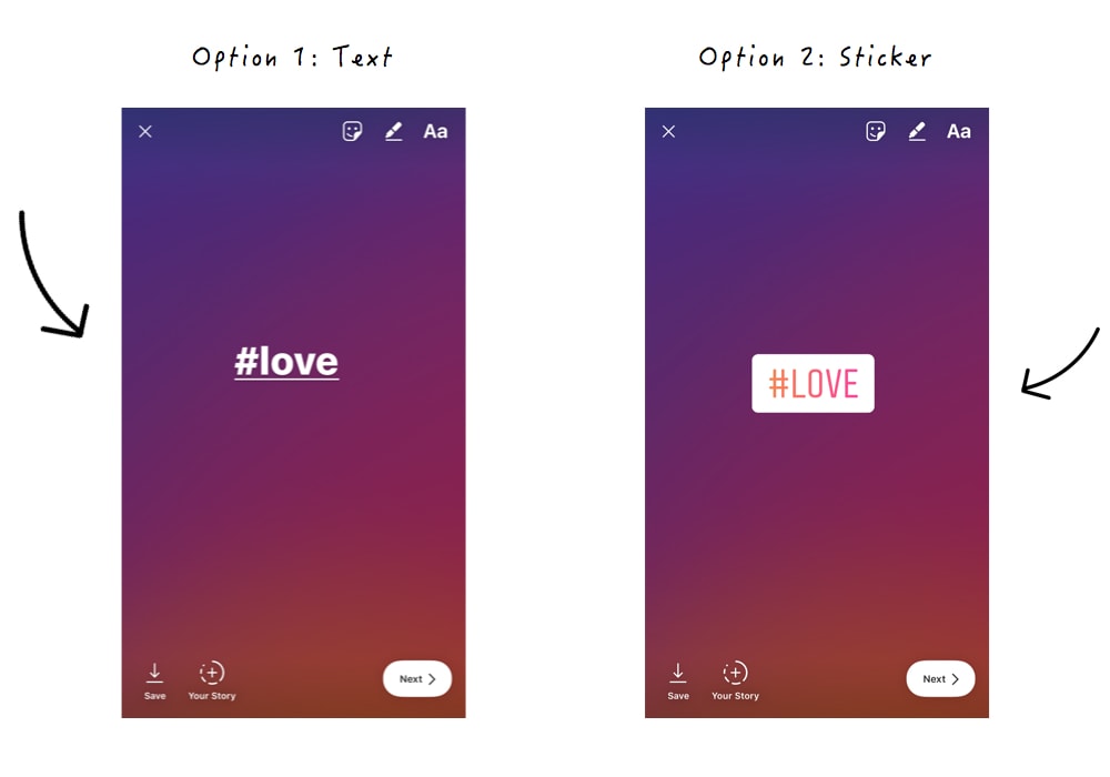Insta Story Hashtags, Eraser & Face Filters: Step-by-Step 