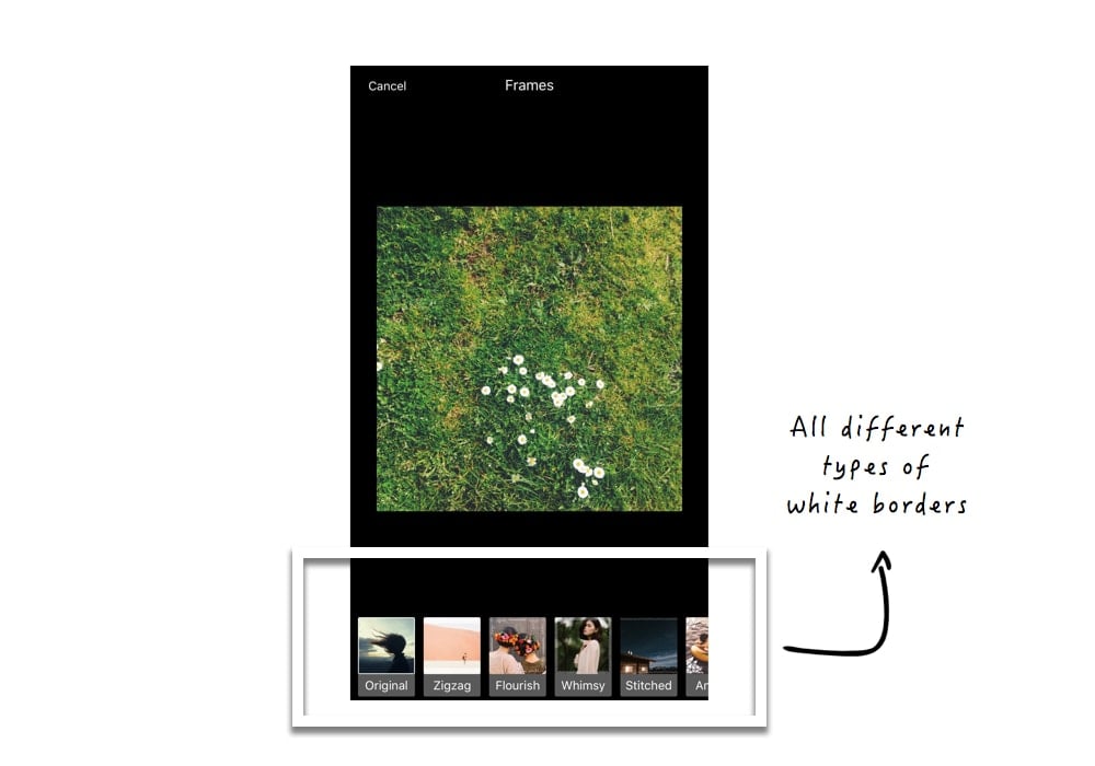 How To Add A White Borders On Instagram Photos Using Preview App