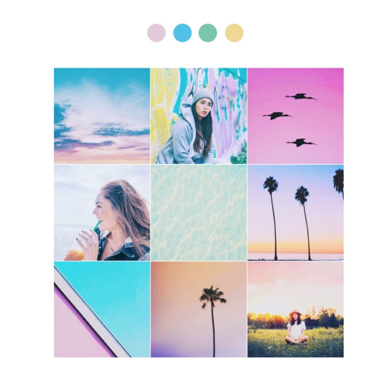 How to Make a Pastel Instagram Theme using Preview App - Preview App