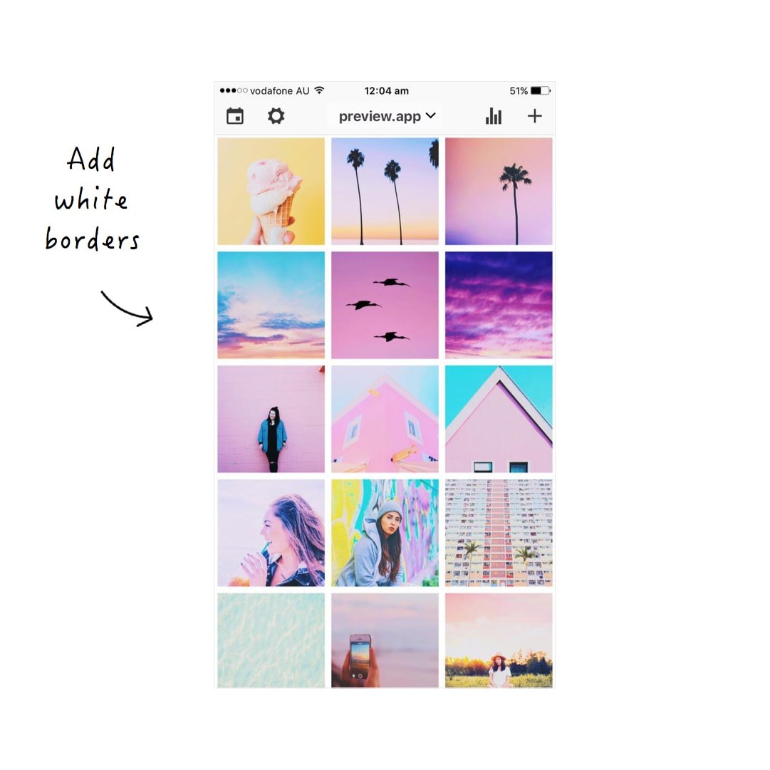 How To Make A Pastel Instagram Theme Using Preview App Preview App