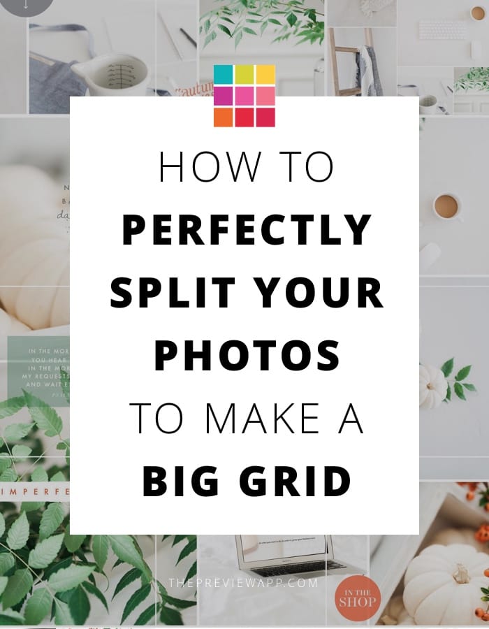 How To Perfectly Split Instagram Grid - 4 Easy Steps with @TwigyPosts