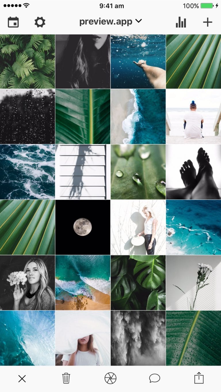 instagram 4 picture grid