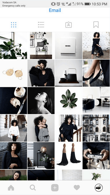 9 grid instagram