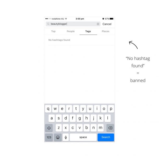 List of Banned Instagram Hashtags (2018) Don't get Blocked!