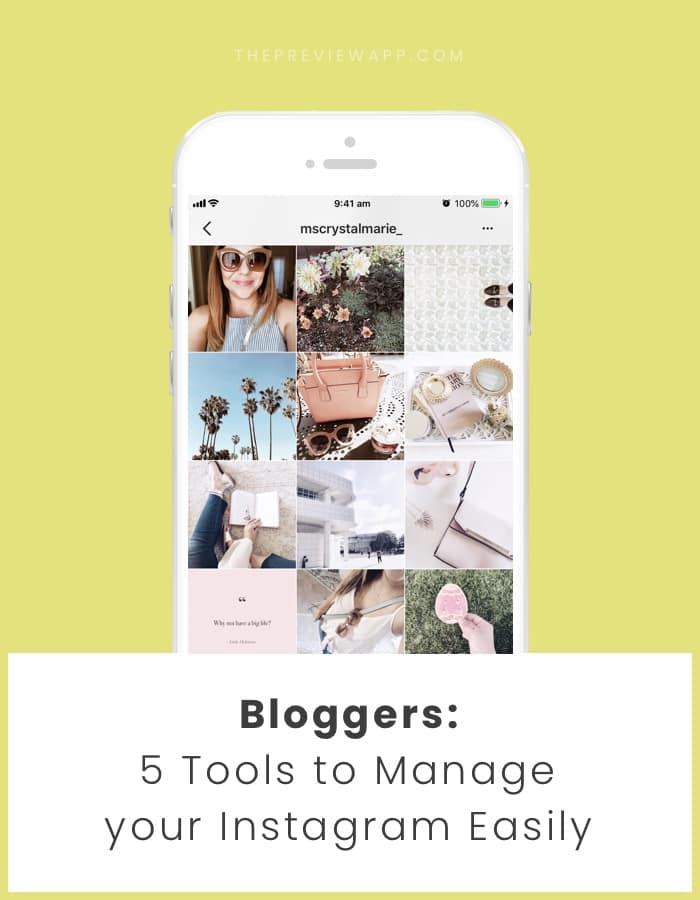 Instagram tools for bloggers 2018