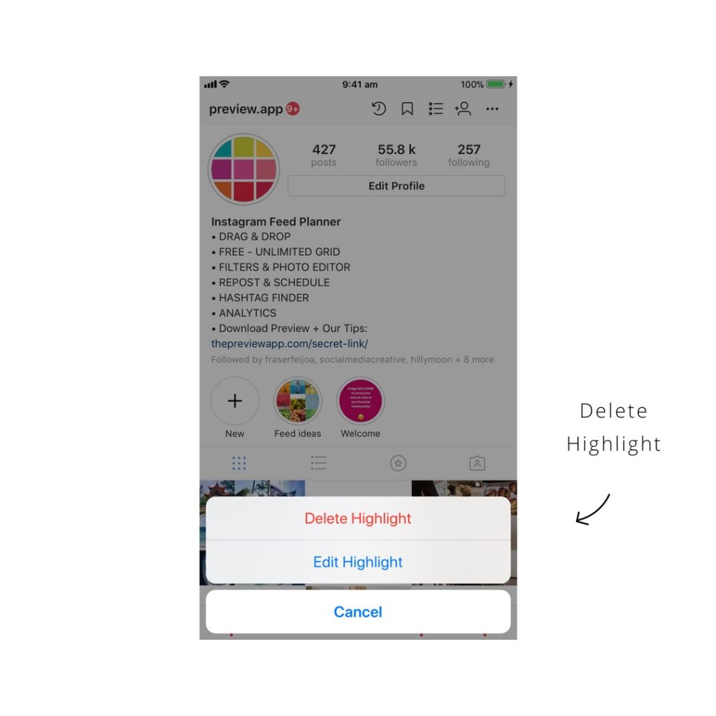 How to Put Insta Stories under your Instagram Bio? (Full