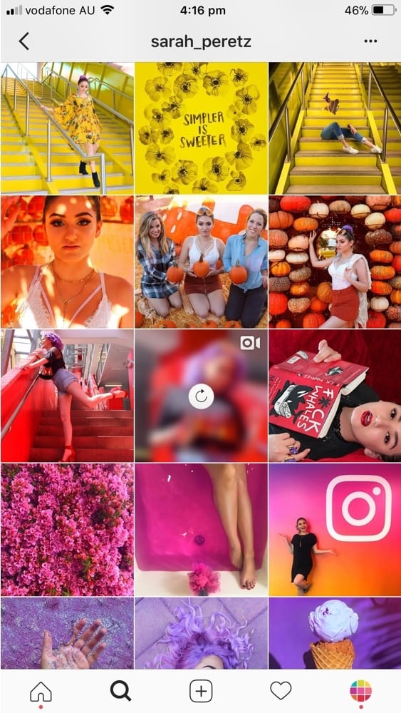 instagram reels remove from profile grid