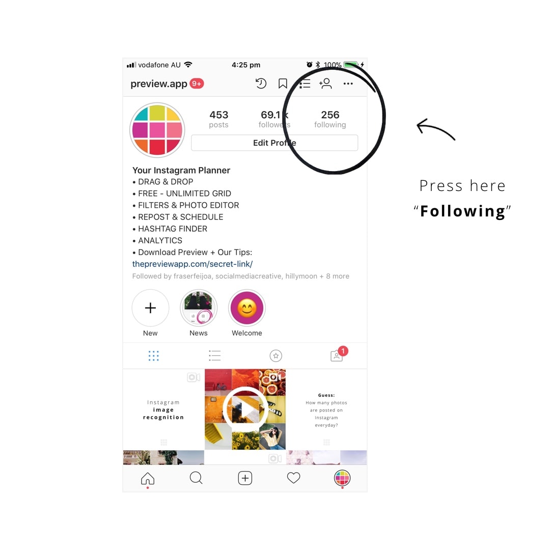 What happens after you follow an Instagram hashtag? - Preview App