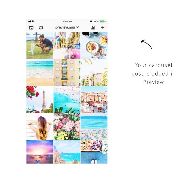 How to Schedule Multiple Photos in One Post (using Preview app)