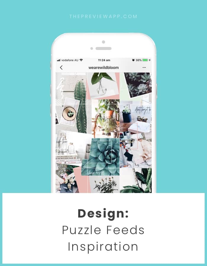 Feeds That Split Instagram Photos into Grids (How to + inspiration)