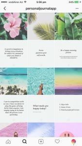 instagram story grid layout
