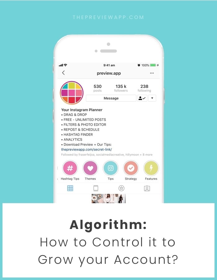 How to control the new Instagram Algorithm?