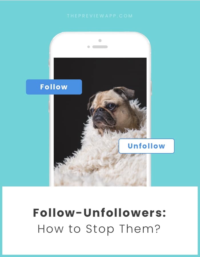 How to stop follow unfollowers on Instagram?