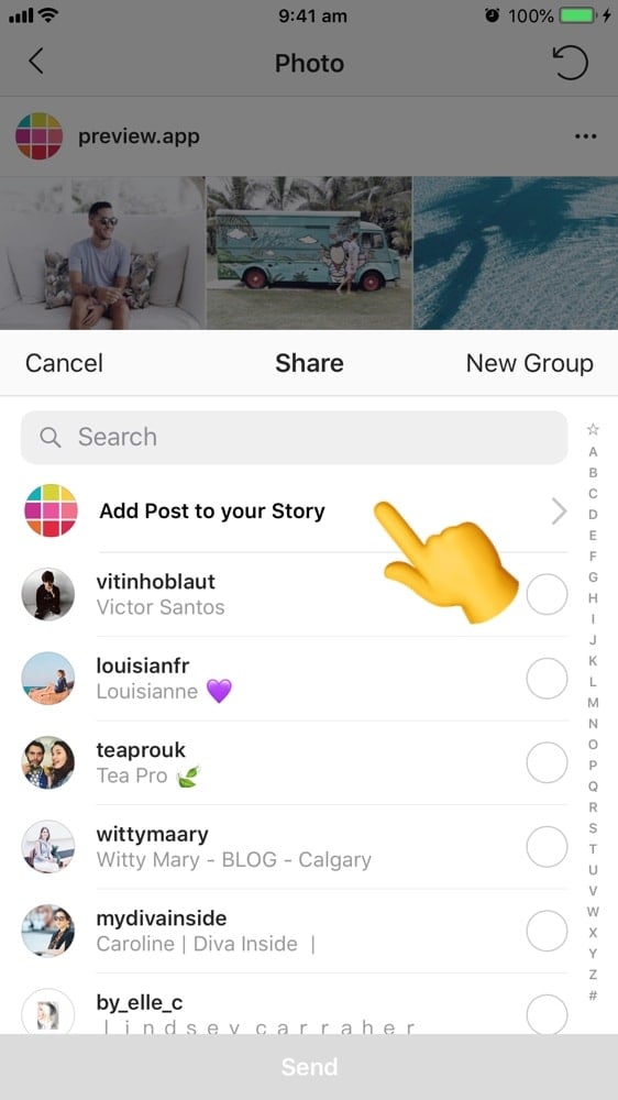 How to Share a Post in your Insta Story?