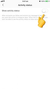 How to TURN OFF your Instagram ONLINE STATUS so People Don't See when