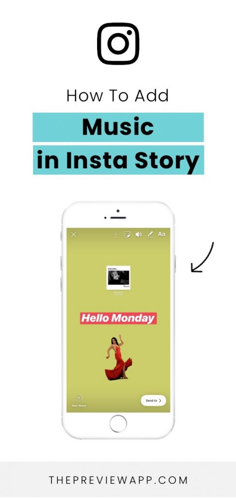 add music to instagram story