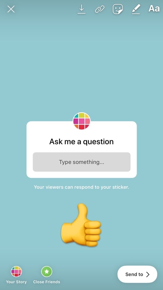 Download How To Use The Question Feature In Insta Story Tutorial Tricks Ideas Preview App