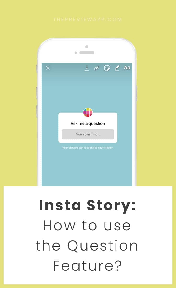 How To Use The Question Feature In Insta Story Tutorial Tricks
