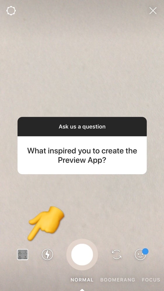 How To Put A Photo In The Background When You Answer An Insta Story Question