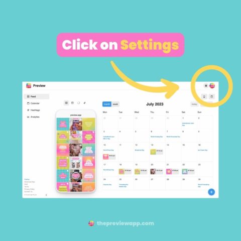 How To Share your Preview Feed with your Team?