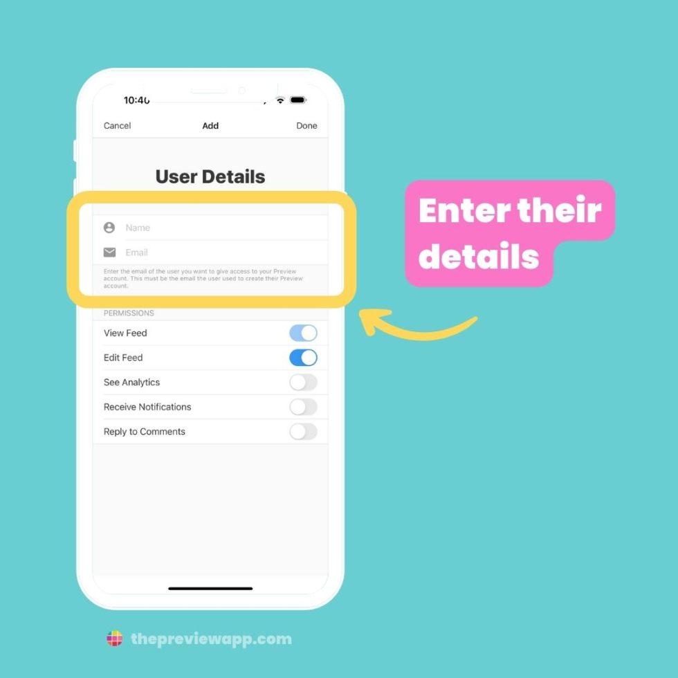 Members Preview How To Share your Preview Feed with your Team?