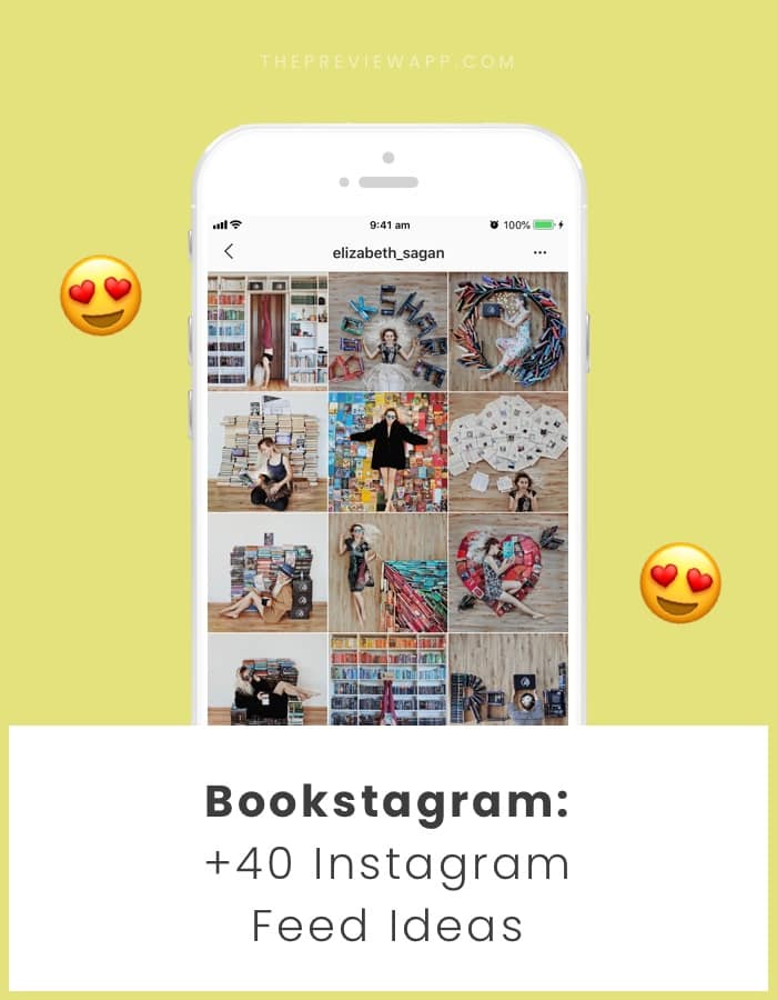 Instagram feed ideas for book accounts