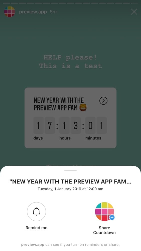 How To Use The Countdown Insta Story Feature Awesome Ideas