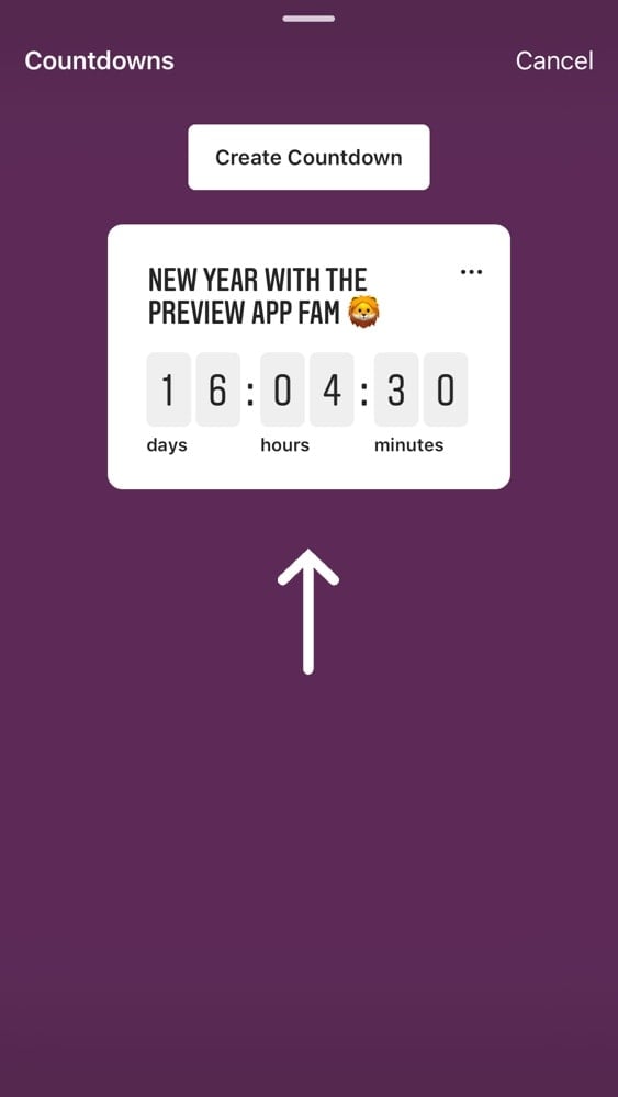 How to use the Countdown Insta Story feature? (+ awesome ideas)