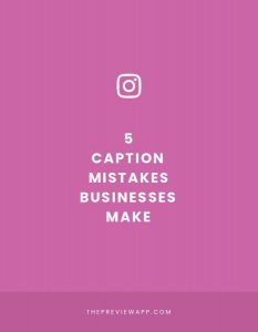 5 Instagram Caption Mistakes People Commonly Make And What To Do About ...