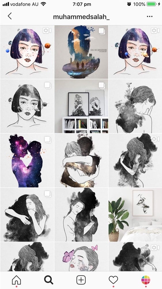 15 Amazing Instagram Feed Ideas For Artists