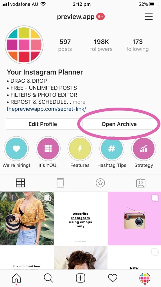 How to Hide a Post from your Instagram Feed?