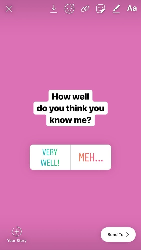 50 Fun Insta Story Quiz Question Ideas Personal Travel Business