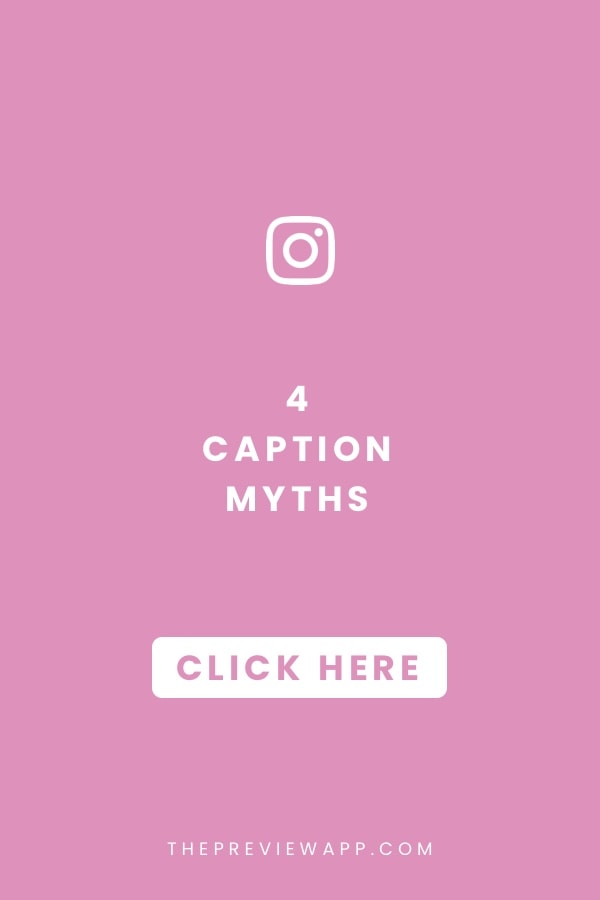 The 4 Biggest Instagram Captions Myths - Busted