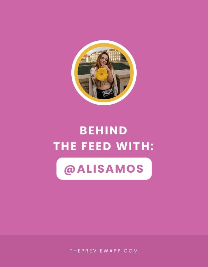 Behind the Feed with @alisamos: Instagram tips for students and new Instagram bloggers