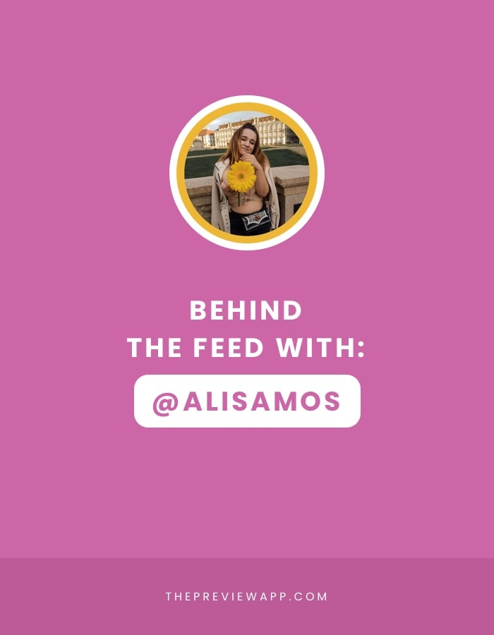 Behind the Feed with @alisamos: Instagram tips for students and new Instagram bloggers