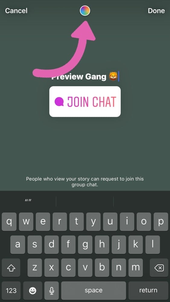How to create a group chat on instagram