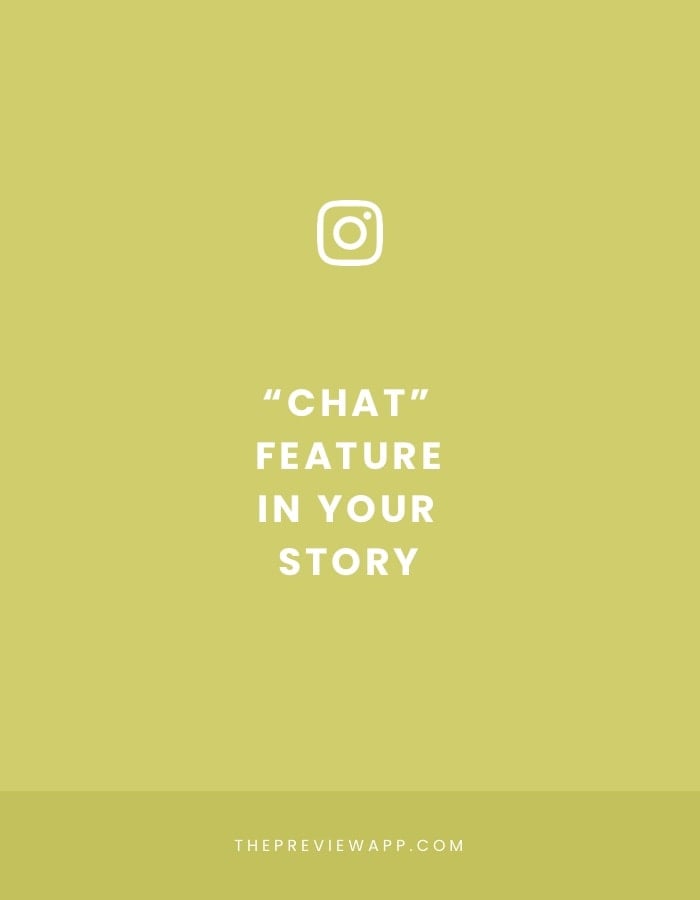 How To Use The Chat Feature In Instagram Story Full