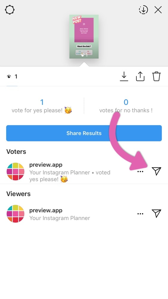 add link to instagram story without swipe up