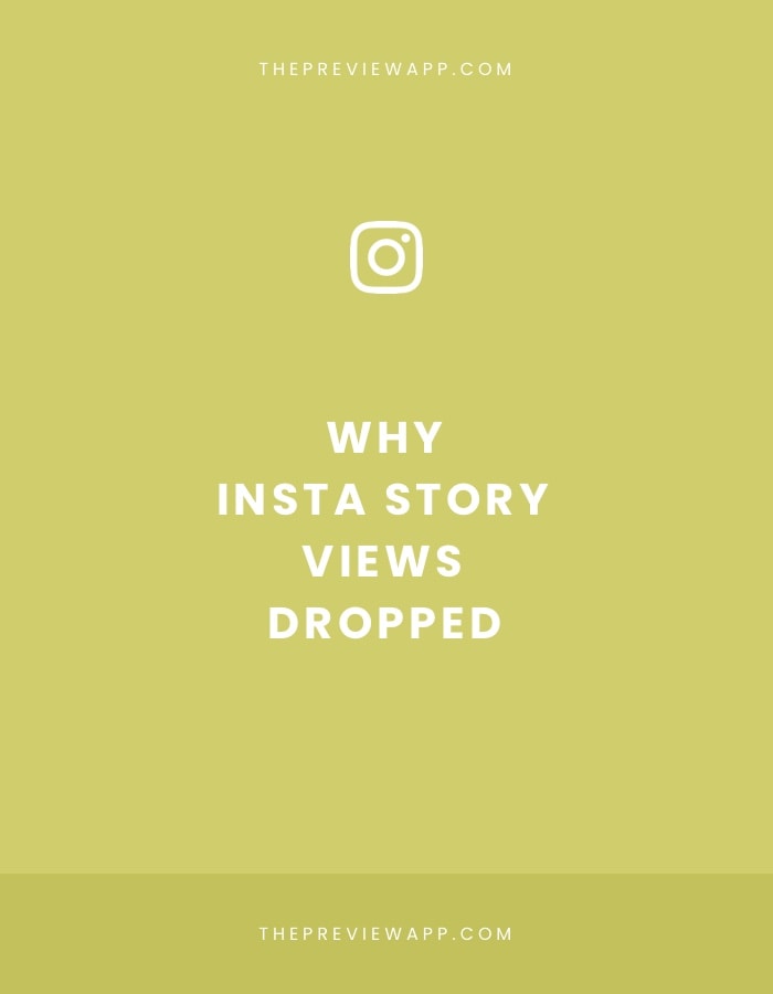 Why Instagram Story viewed dropped