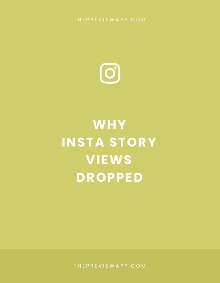 Instagram Story Views DROPPED. Here’s Why.