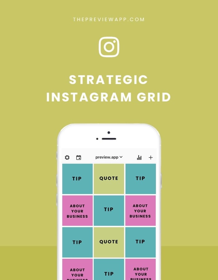 How to use your Instagram Grid Strategically