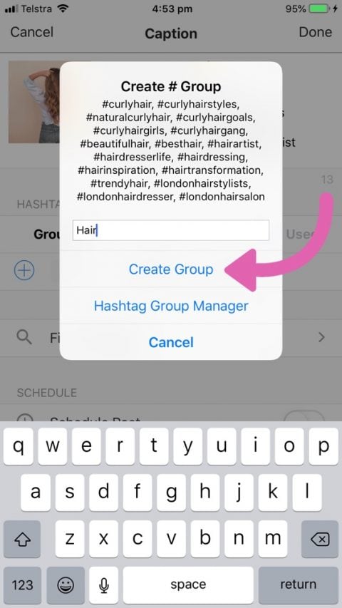 Best Instagram Hashtags for Hair (COPY & PASTE)